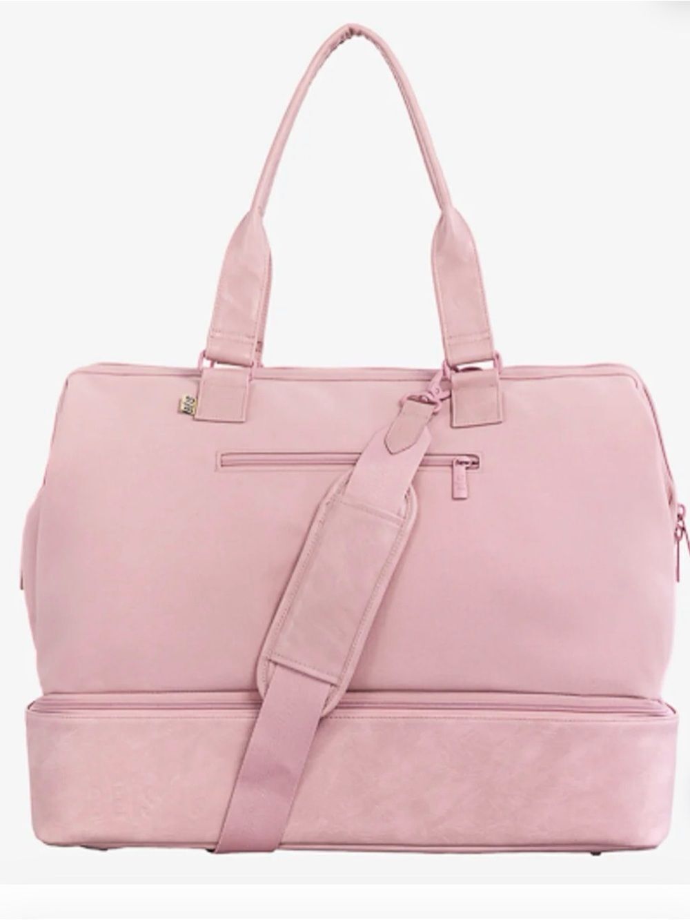 BEIS The Mini Weekender in Atlas Pink NWT